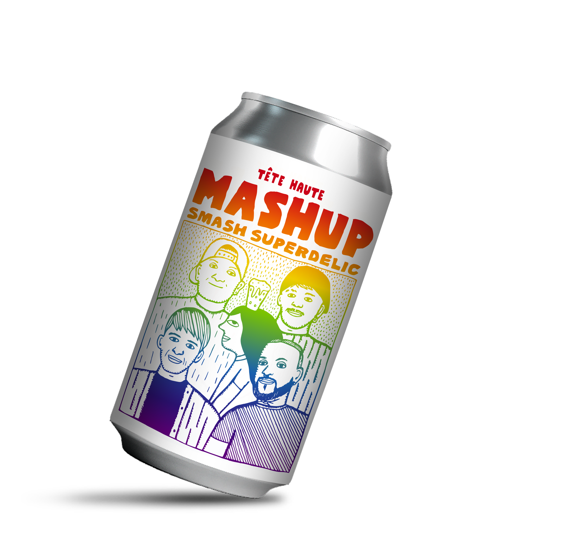 Mockup MASHUP Can penchée