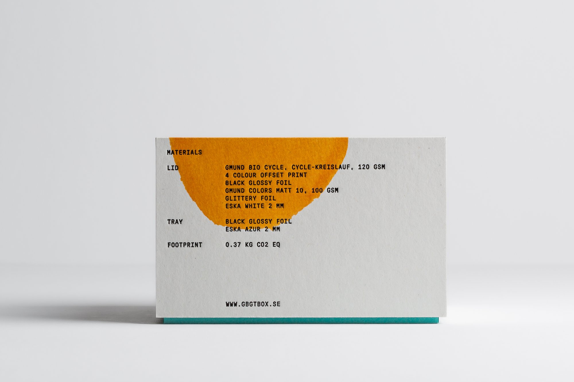 Bedow – GBGT Box packaging design
