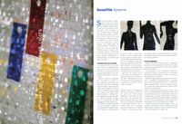 Italian publication of Components & Surfaces features Sensitile products