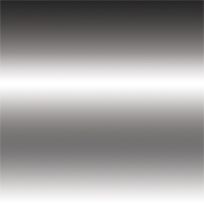 Square image of repeating horizontal gray and white gradients, indicating a polished chrome material.