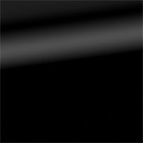 Black image with a short white gradient running diagonally indicated a glossy material.