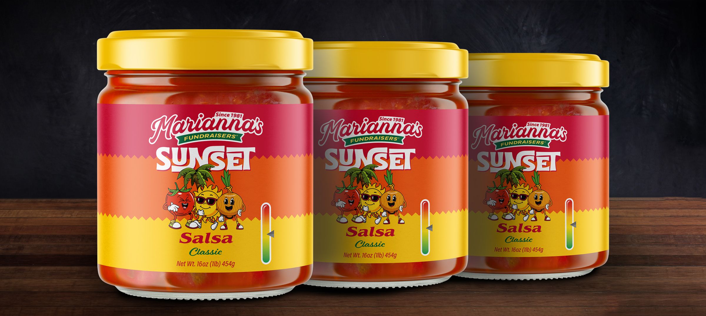 Sun Sol Salsa Sunset Salsa | Marianna's Fundraisers