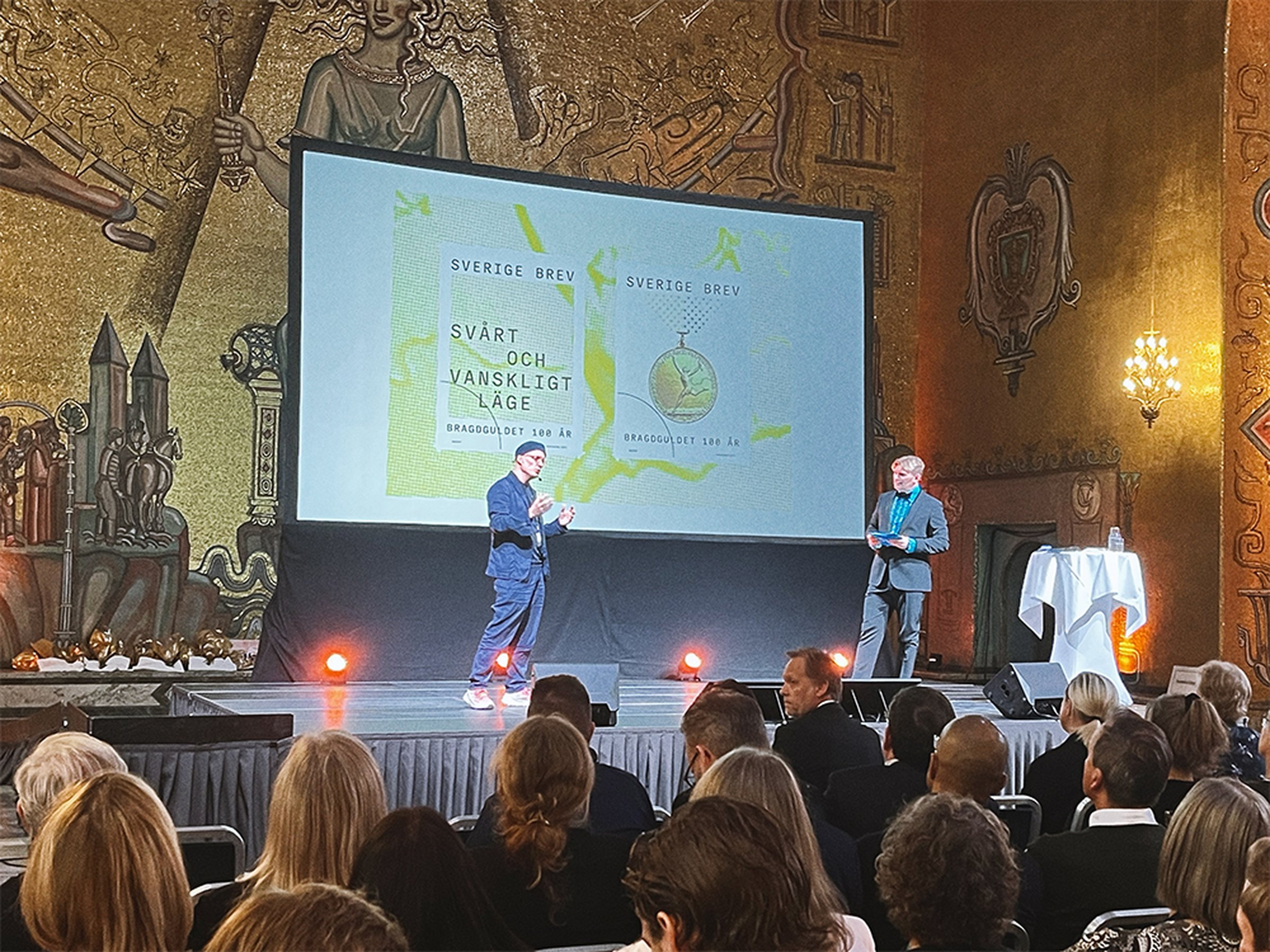 Announcement of the Bragdguldet winner