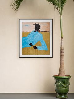 Kwesi Botchway portrait under palm tree