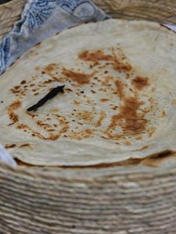 Tofuröra med hampamjöl i wraps