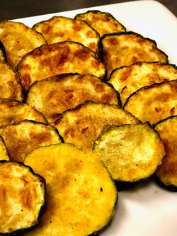 Stekt zucchini