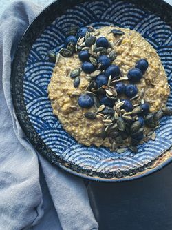 Overnight Oats med sötpotatis