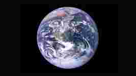 Planet Earth viewed from space