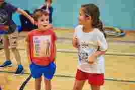Getting active at holiday club