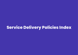 Service Delivery Policies Index