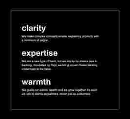 Clarity, expertise, warmth