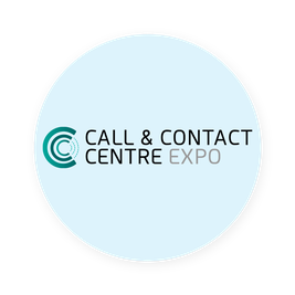 Call and contact centre logo