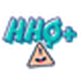 A colorful graphic with smiling shapes and bold letters forming "NHQ+".