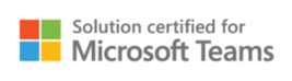 microsoft teams certification logo