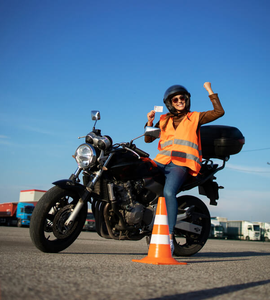 Řidičák na motorku - úspěšná zkouška v autoškole