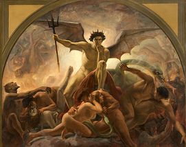 Friedrich Wilhelm von Schadow und Schüler  Purgatorium – Paradies – Hölle (Triptychon Das Jüngste Gericht)
