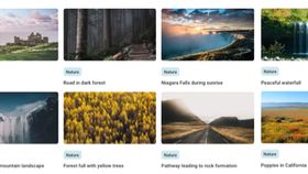 A screenshot from the virtual background library