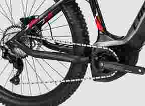 Immagine della ruota e del pneumatico della bici di MTB