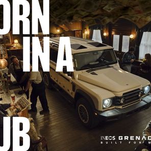 INEOS Grenadier born in a pub wonderhood