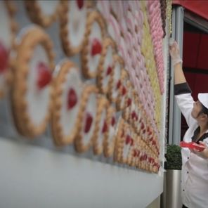 mr kipling edible billboard
