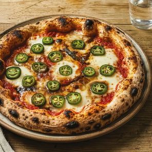 Pizza made with Marmite