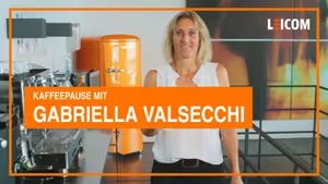 Kaffeepause mit Gabriella Valsecchi