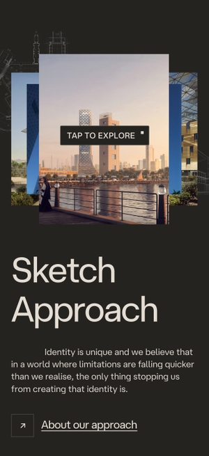 Sketch approach mobile interface