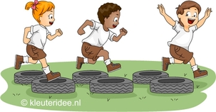 Spelletjes voor feestdagen, sportdagen en koningsdag met kleuters, kleuteridee.nl