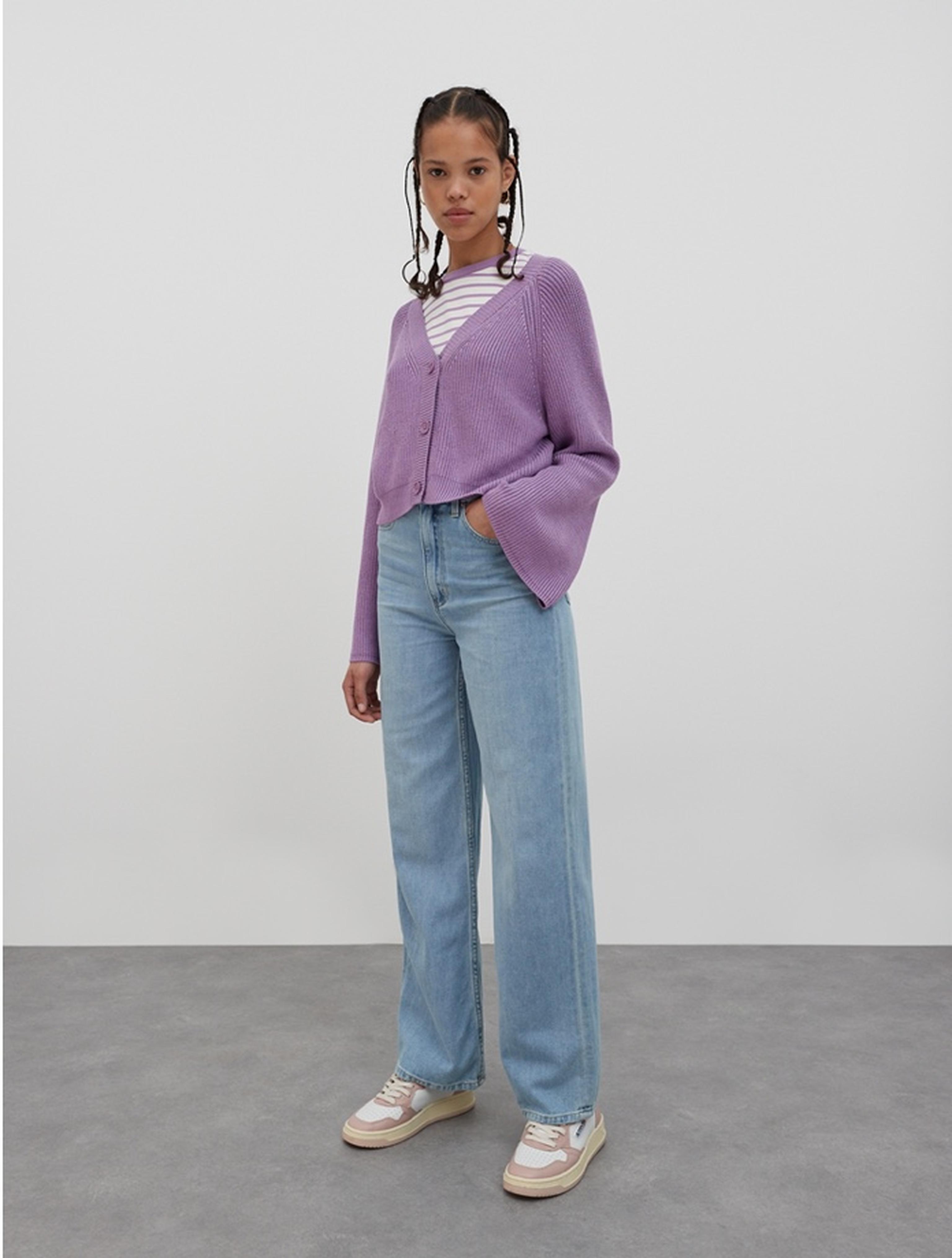 Edited Knitwear Cardigan Vivienne lila
