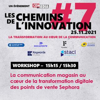 7e édition des Chemins de l’Innovation : webinar ComeBack/ Sephora