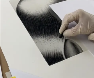 Nigel Howlett Hand finishing prints