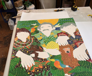 Koichi sato prints to be hand-finished