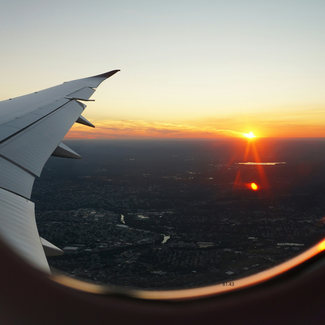 Airplane window