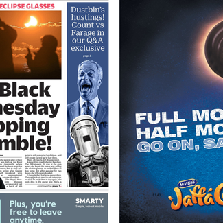Jaffa Cakes Solar Eclipse