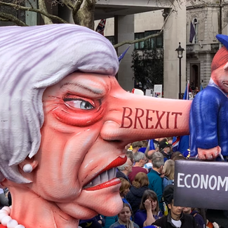 Brexit protest