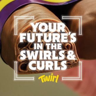 Cadbury Your Future's In te Swirls and Curls