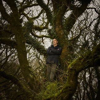 Jonathan Trimble And Rising In A Tree
