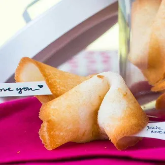 Grape Infused Fortune Cookies