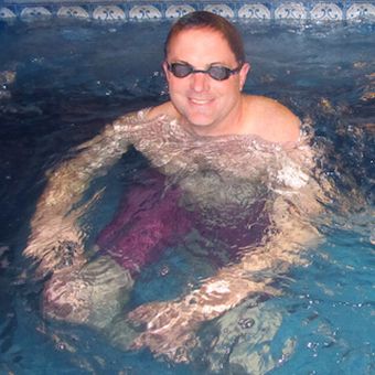 For the Pain of Spinal Stenosis, Mike Takes a Swim