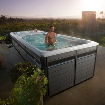 Plunge Pool and Hot Tub Combo
