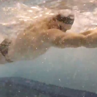 Video: Dartmouth All-American Nejc Zupan Swims in the Elite Endless Pool
