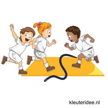 Gymles voor kleuters, eenvoudige judoles 4, kleuteridee.nl