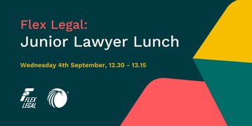 September Junior Lawyer Lunch Banner