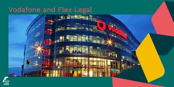 Blog banner - Vodafone Head Office and Flex branding