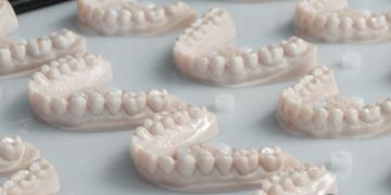 3D-Drucker mit Zahnmodellen