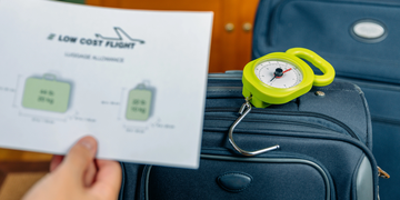 váha a rozměr zavazadla