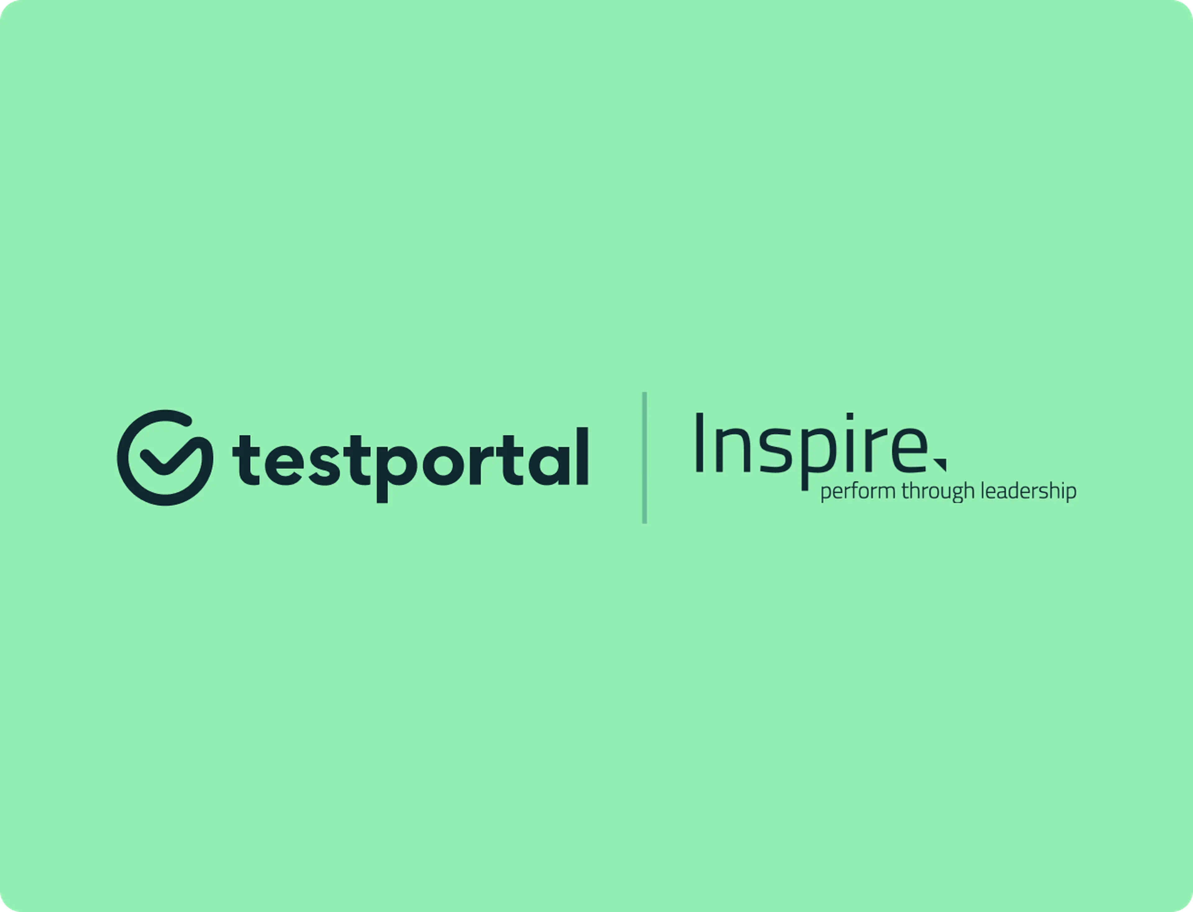 Testportal and Inspire Leadership logos
