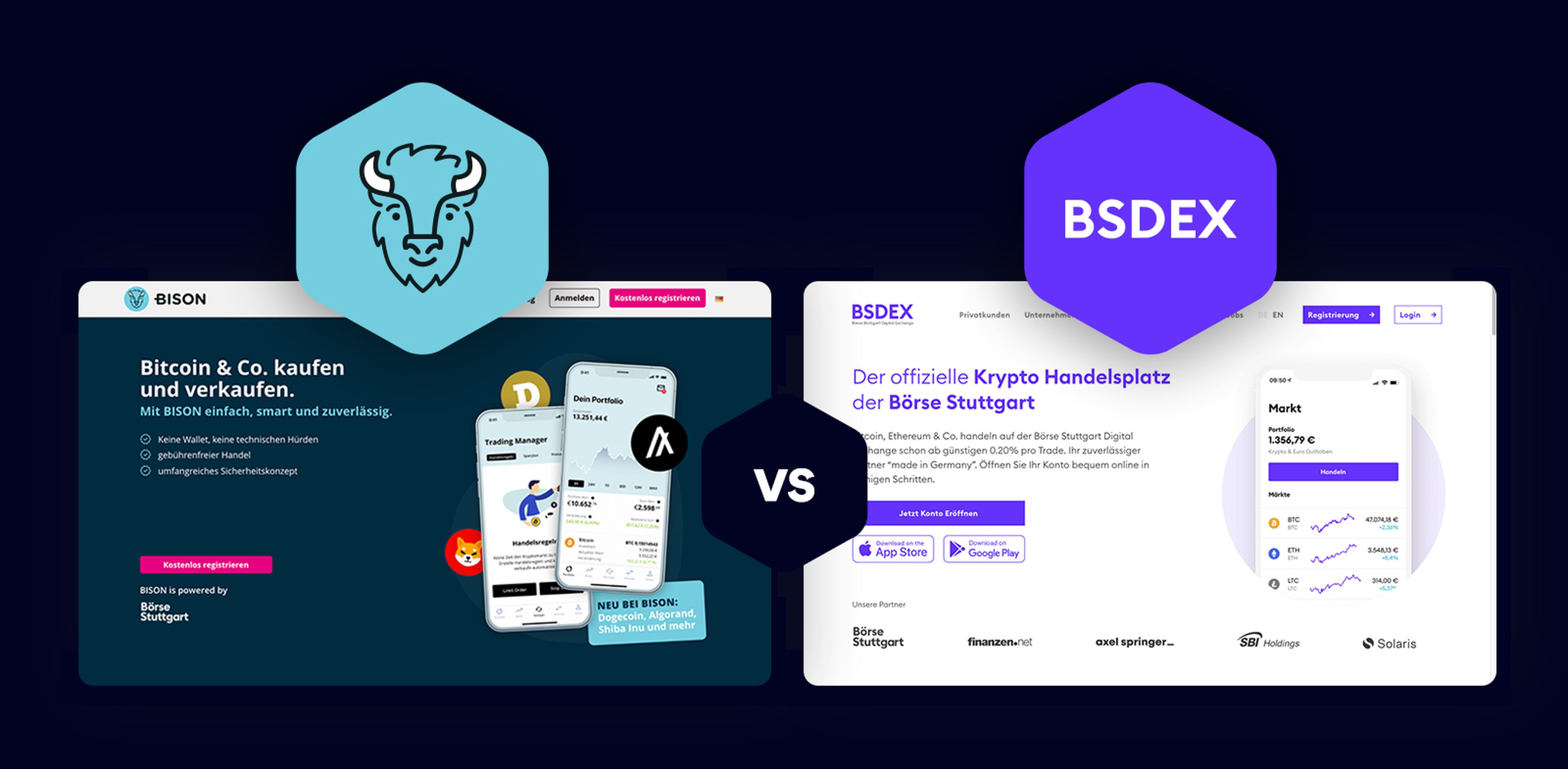Fazit zum Vergleich: BSDEX vs Bison