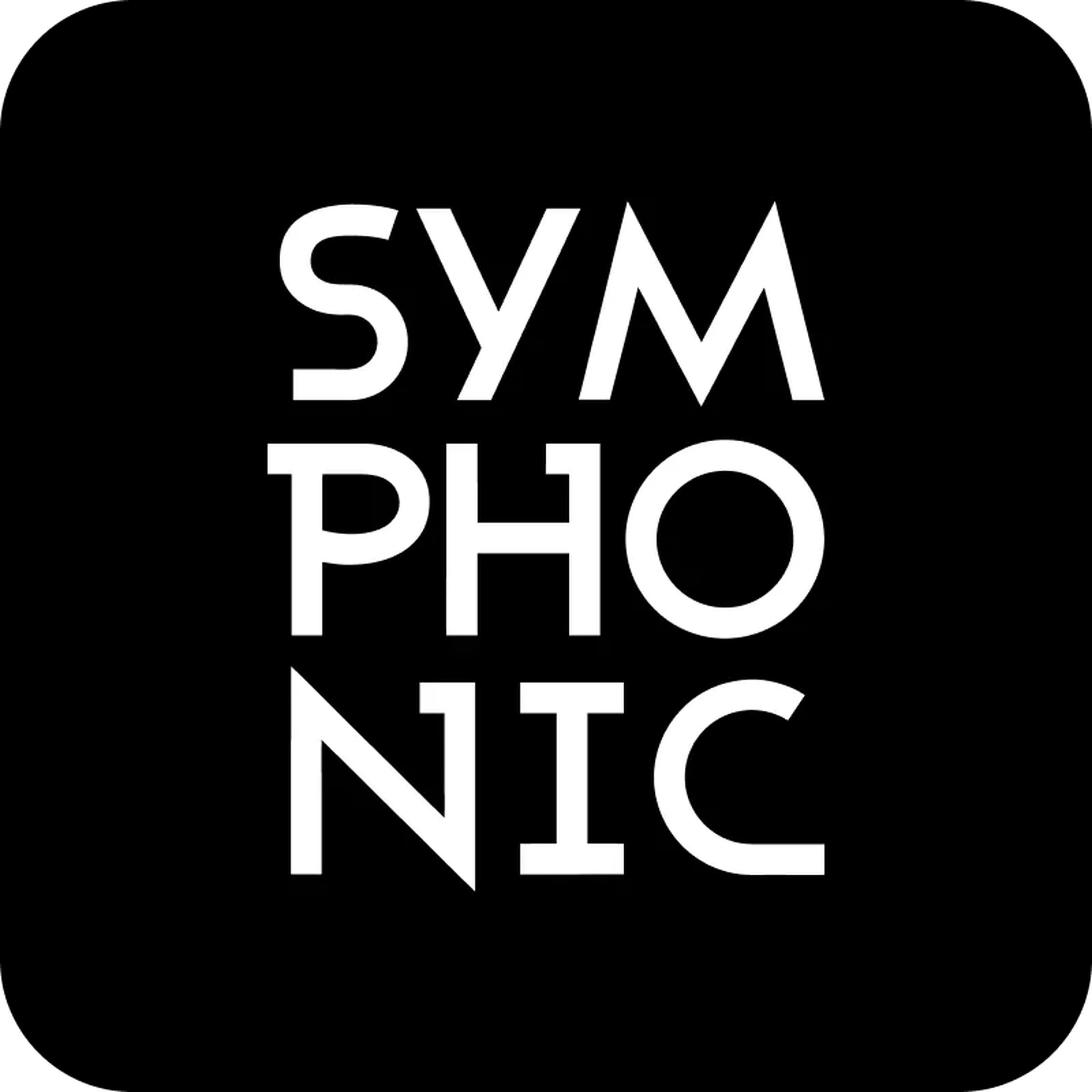 Symphonic logo, the music technology company collaborating with MassiveMusic on catalogue migration