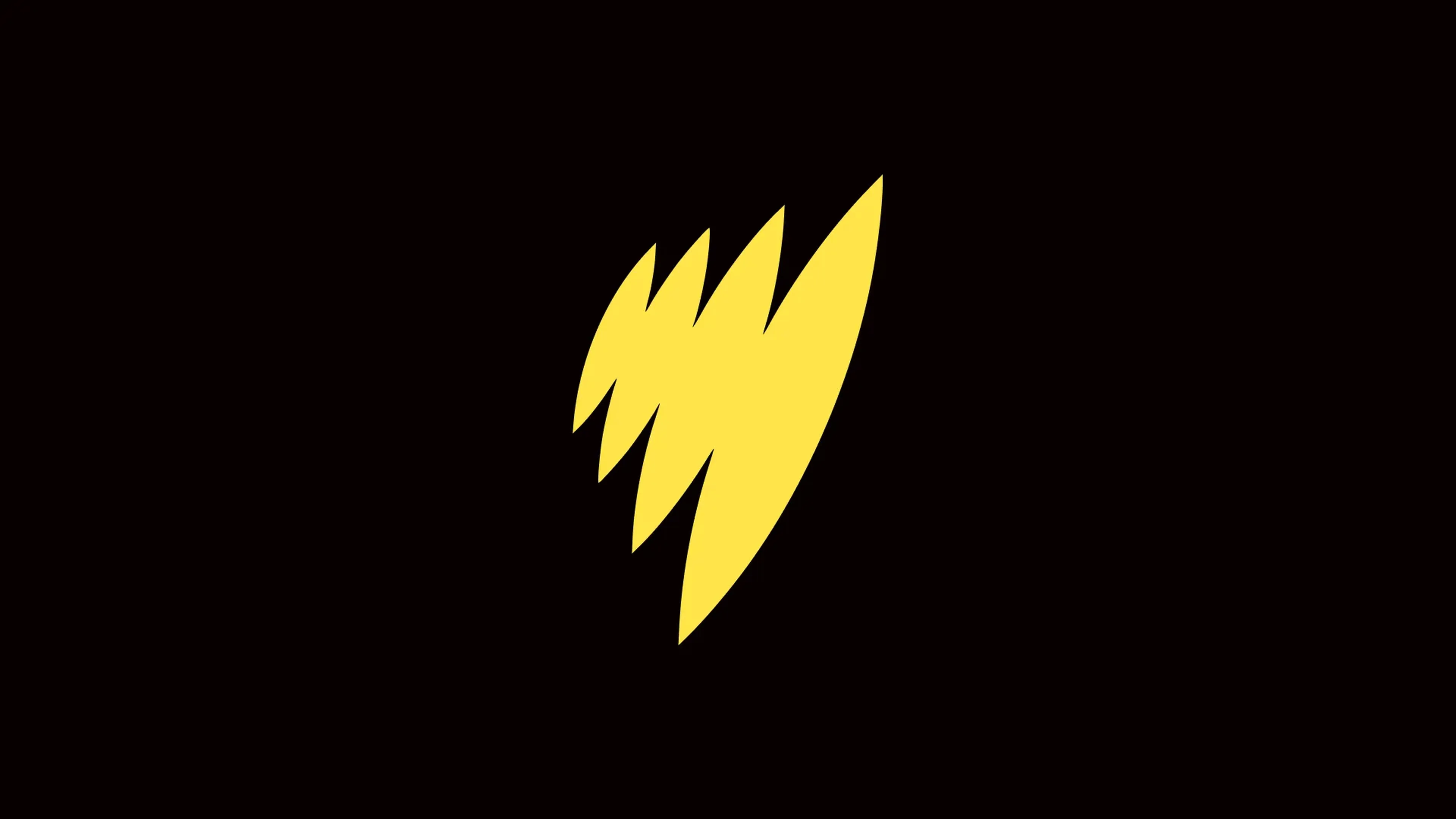 Yellow SBS symbol on black, poster frame for the SBS sonic logo reveal created by MassiveMusic